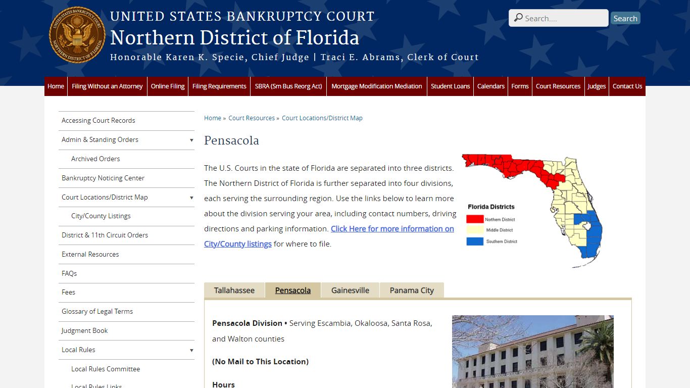 Pensacola | Northern District of Florida | United States ...